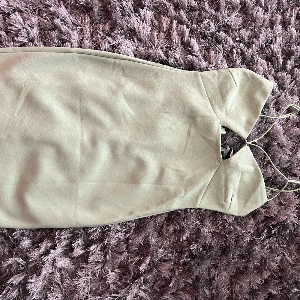 Hello Molly Green Mini Dress